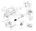 Part Location Diagram of B84021GS Briggs and Stratton Engine Support